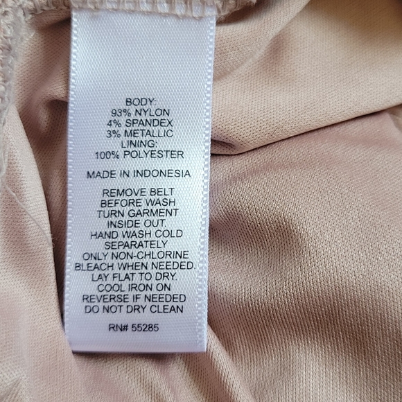 Express Champagne Sequin Dress - Picture 6 of 12